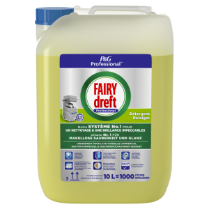 Detergente líquido para lavado automático - 10 L - Fairy Professional
