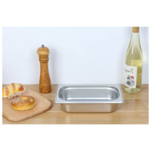 Bac Gastro GN 1/4 Inox - Profundidad 65 mm - 1,8 L - Dynasteel