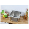 Bac Gastro GN 2/3 Inox - Profundidad 200 mm - 18 L - Dynasteel