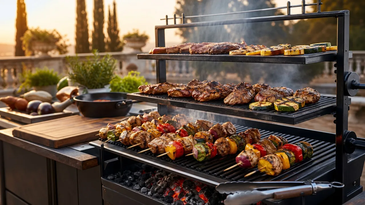 Barbacoa y brasero