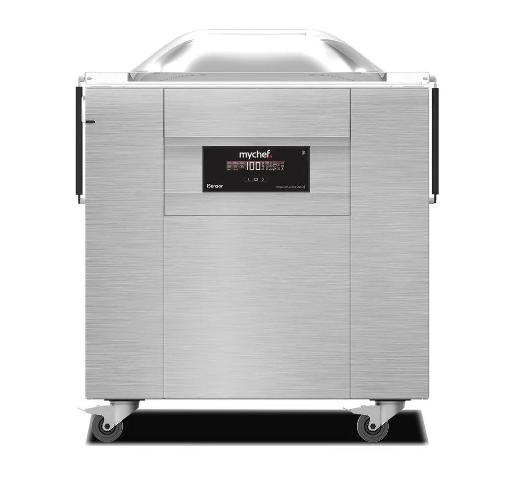 Máquina de vacío sobre soporte iSensor M - Bomba Becker - 2 barras de soldadura