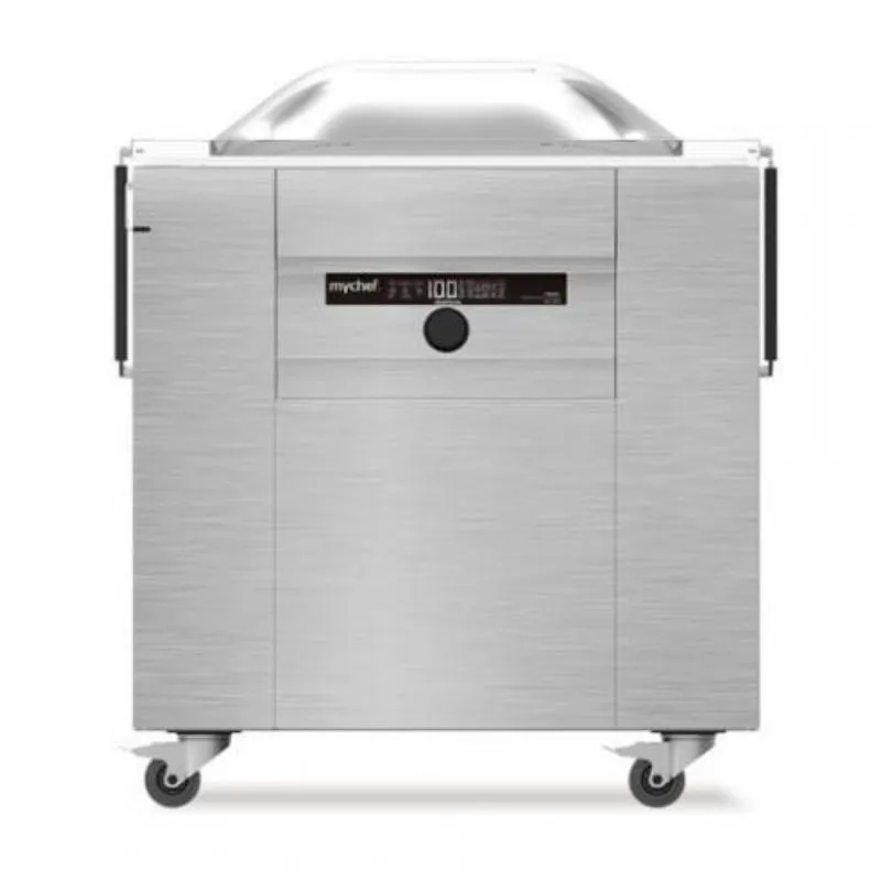 Máquina de envasado al vacío sobre soporte iSensor M con 2 barras de soldadura - 460 mm - 40 m3/h
