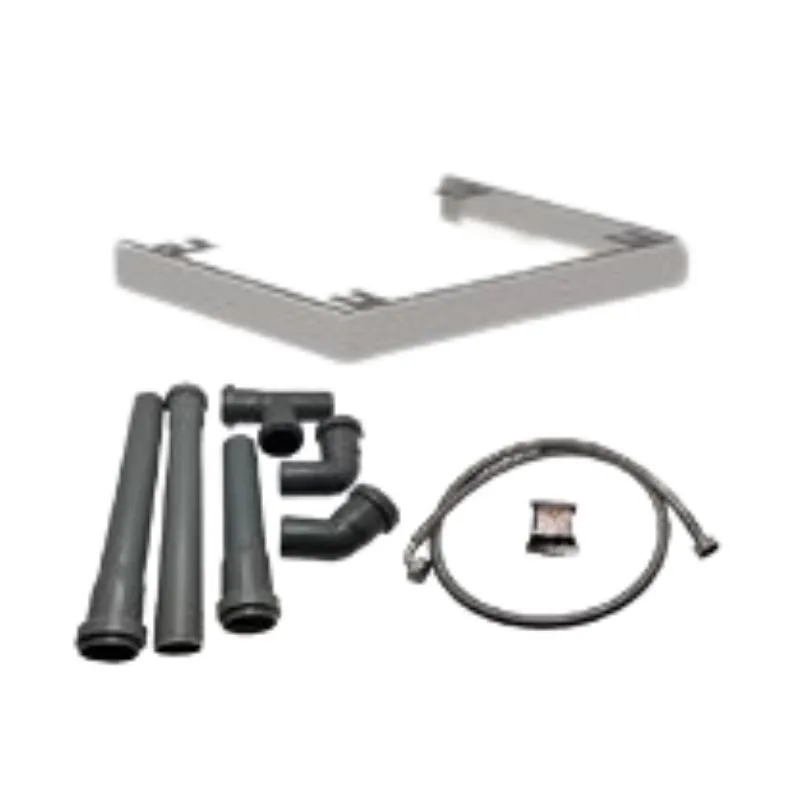 Kit de Superposición + 2 Kits de instalación Hidráulica para Horno Cook Master /iCook GN 2/1