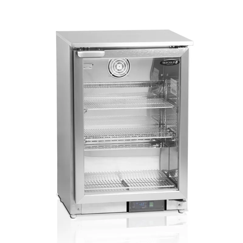 Escarchador de Vasos Inox - 1 Puerta de Cristal - 79 L