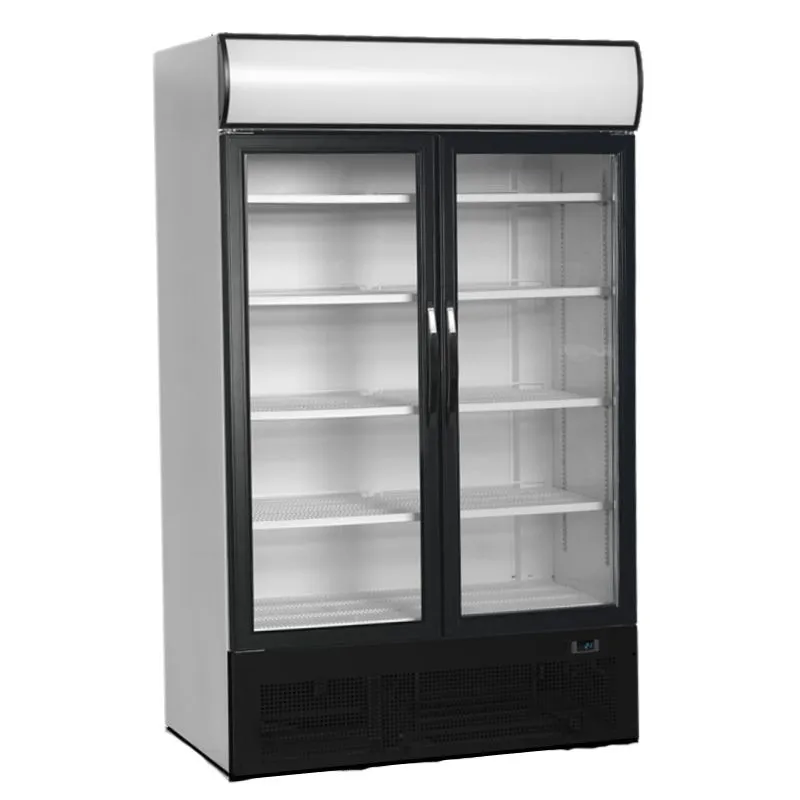 Vitrina Refrigerada con Canopy 2 Puertas de Vidrio - 645 L