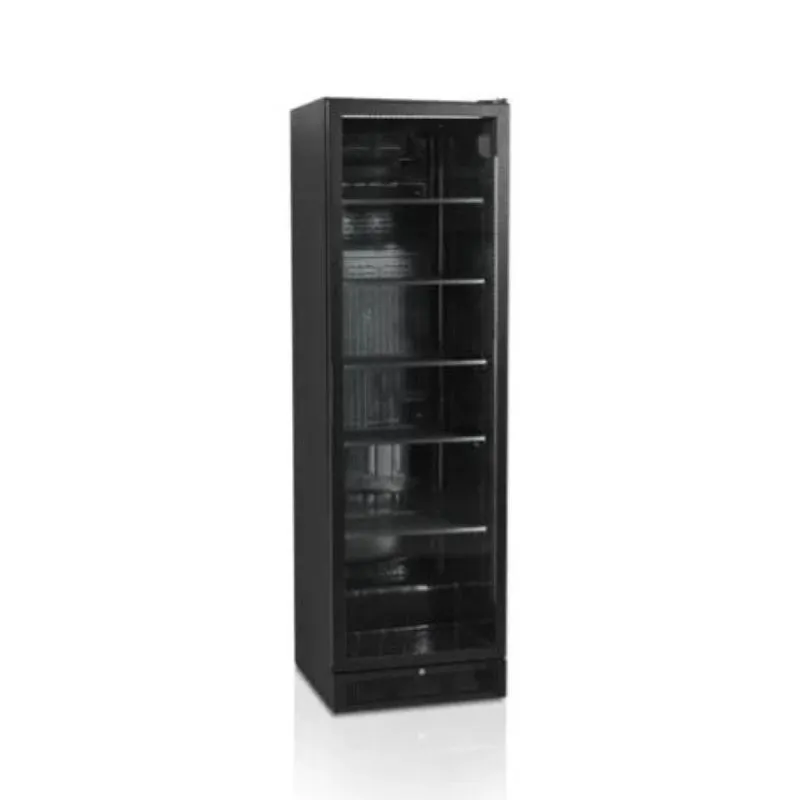 Armario Refrigerado Negro - Puerta de Vidrio - 347 L