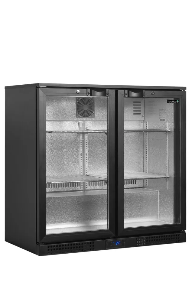 Bar Trasero Refrigerado 2 Puertas de Vidrio Batientes - 188 L