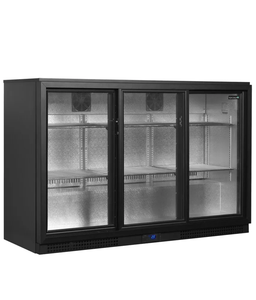 Bar Trasero Refrigerado 3 Puertas de Vidrio Deslizantes - 288 L