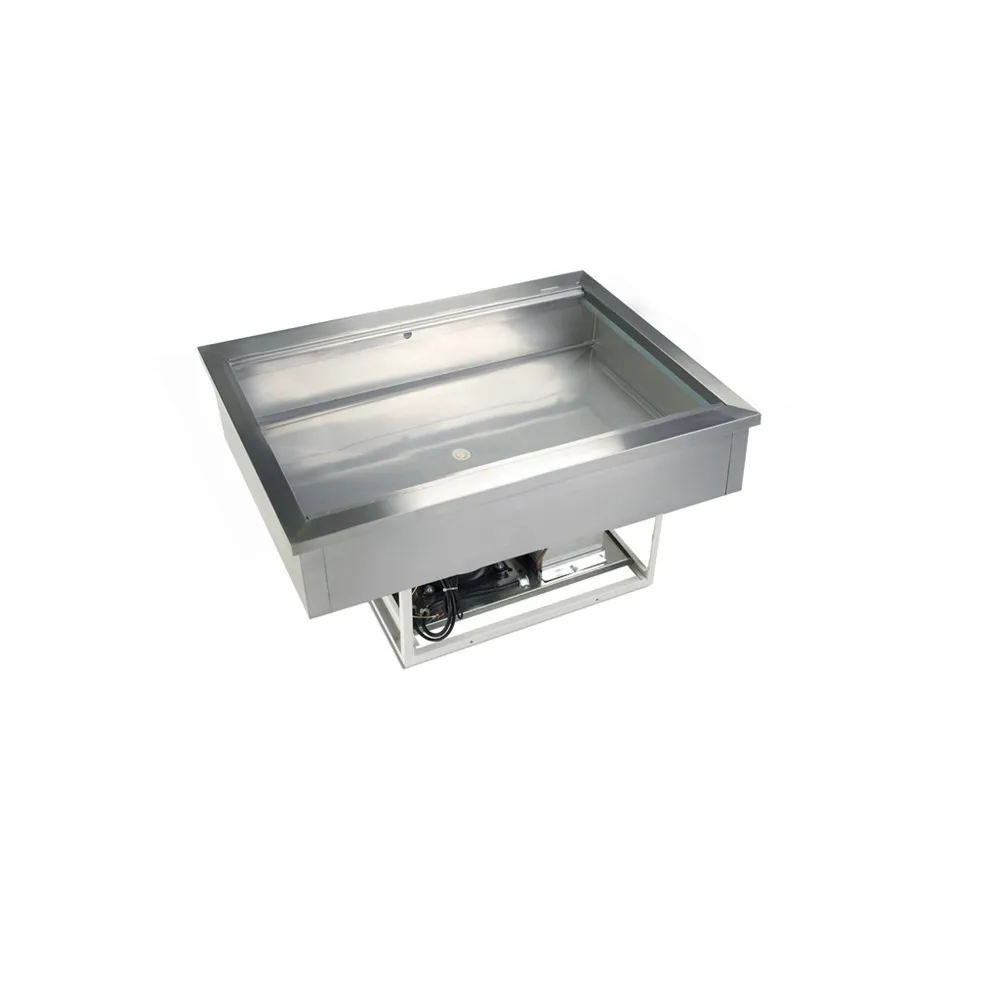 Cuba Refrigerada Estática Inox - 2 GN 1/1 - 68 L