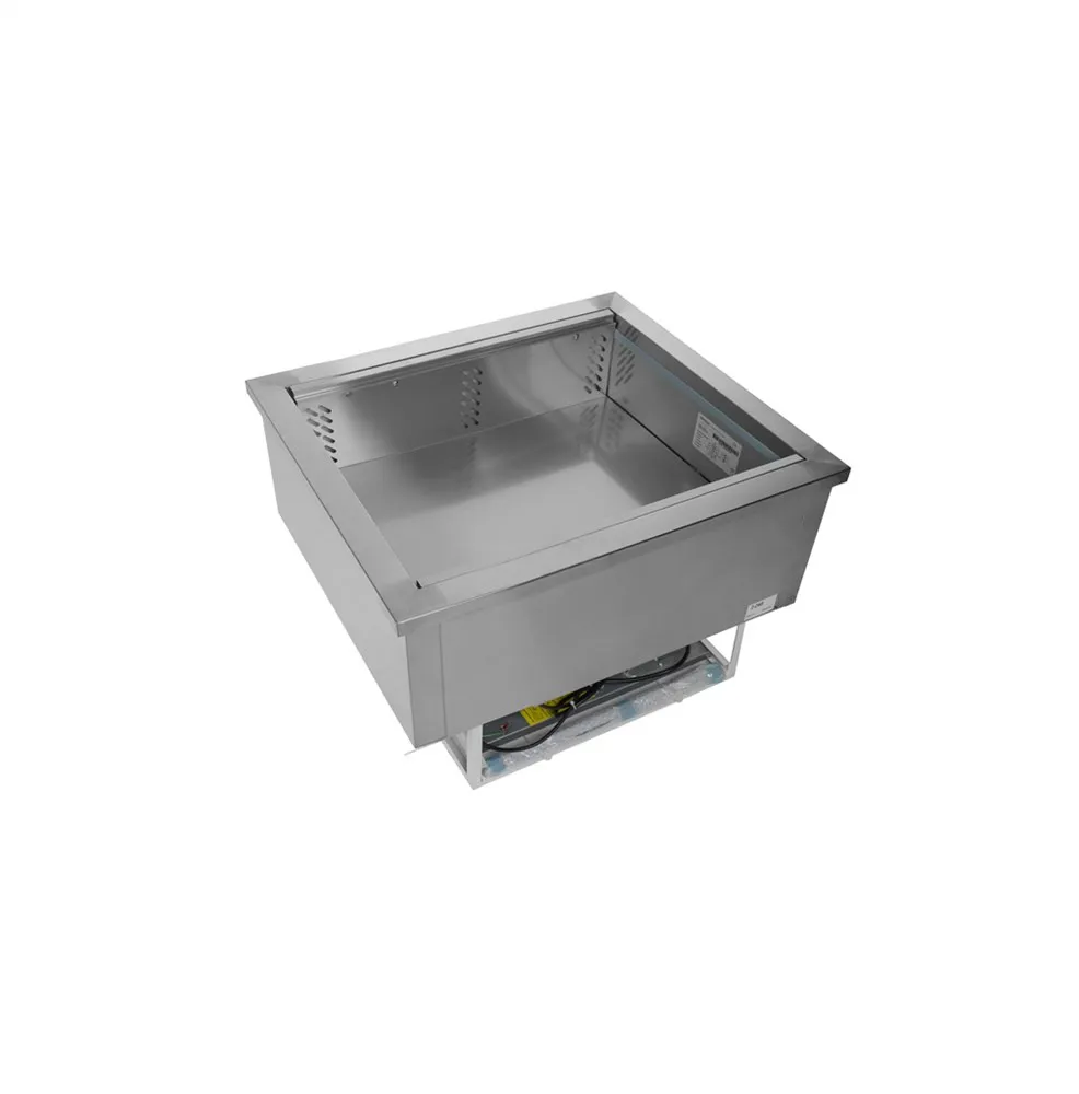 Cuba Refrigerada Ventilada en Inox - 2 GN 1/1 - 64 L