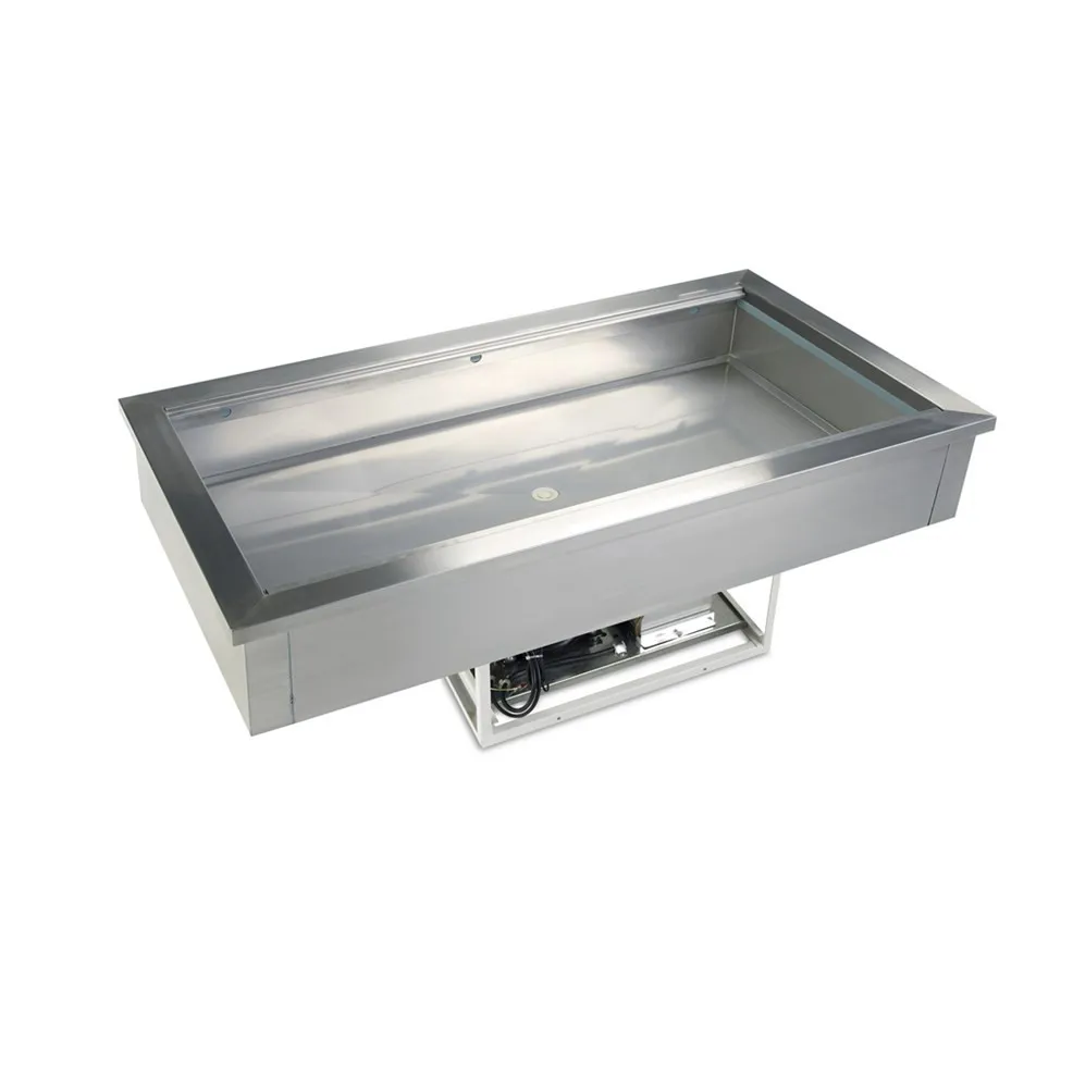 Cuba Refrigerada Estática en Inox - 4 GN 1/1 - 136 L