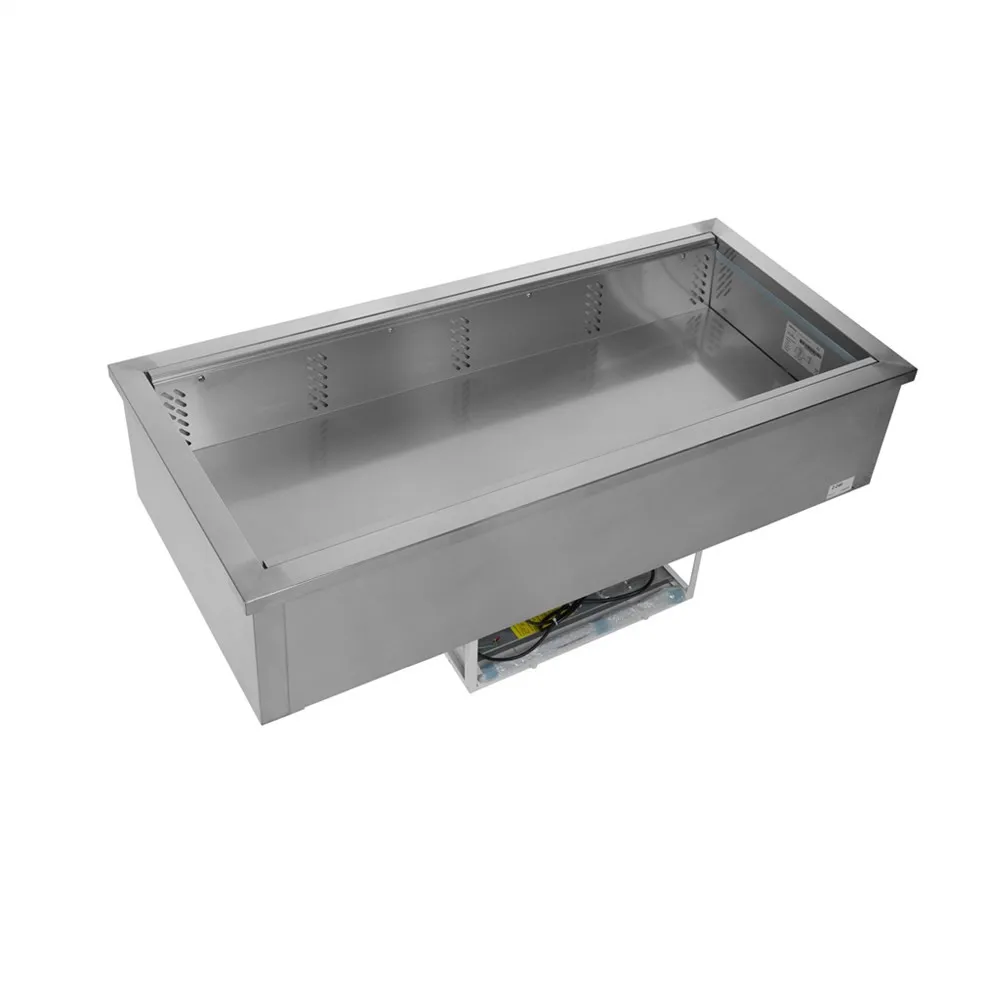 Cuba Refrigerada Ventilada en Inox - 4 GN 1/1 - 127 L