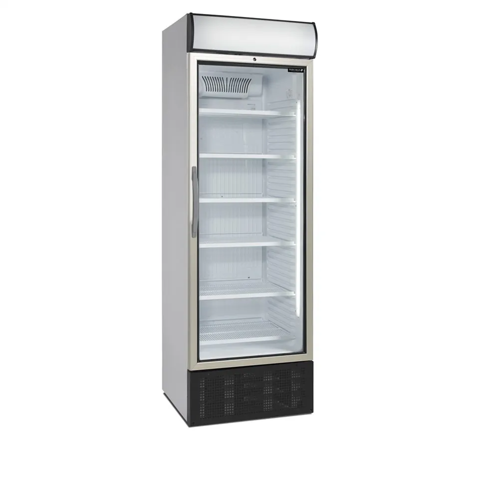 Armario Refrigerado para Bebidas 1 Puerta de Cristal - 374 L
