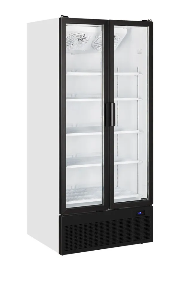 Armario Refrigerado para Bebidas 2 Puertas de Vidrio - 535 L