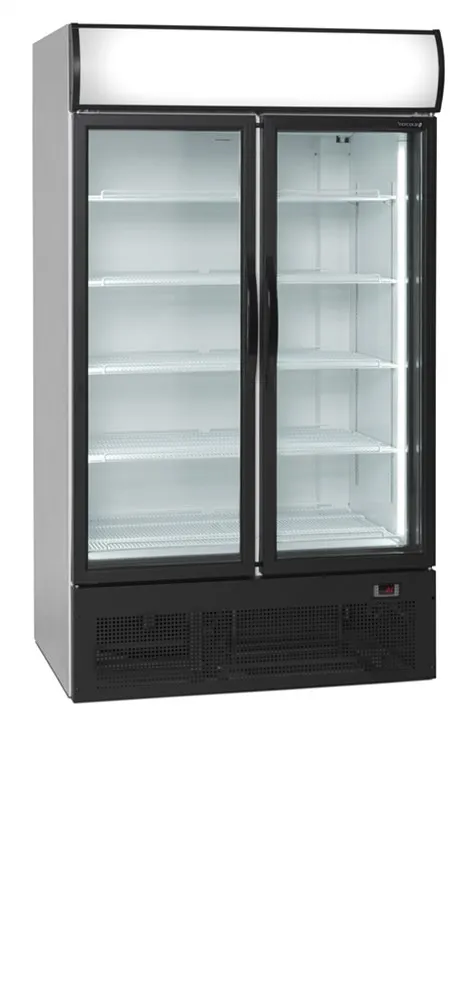 Armario Refrigerado Positivo 2 Puertas de Cristal - 710 L
