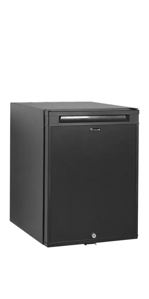 Mini Frigorífico de Bar con Puerta Completa Negro - 34 L