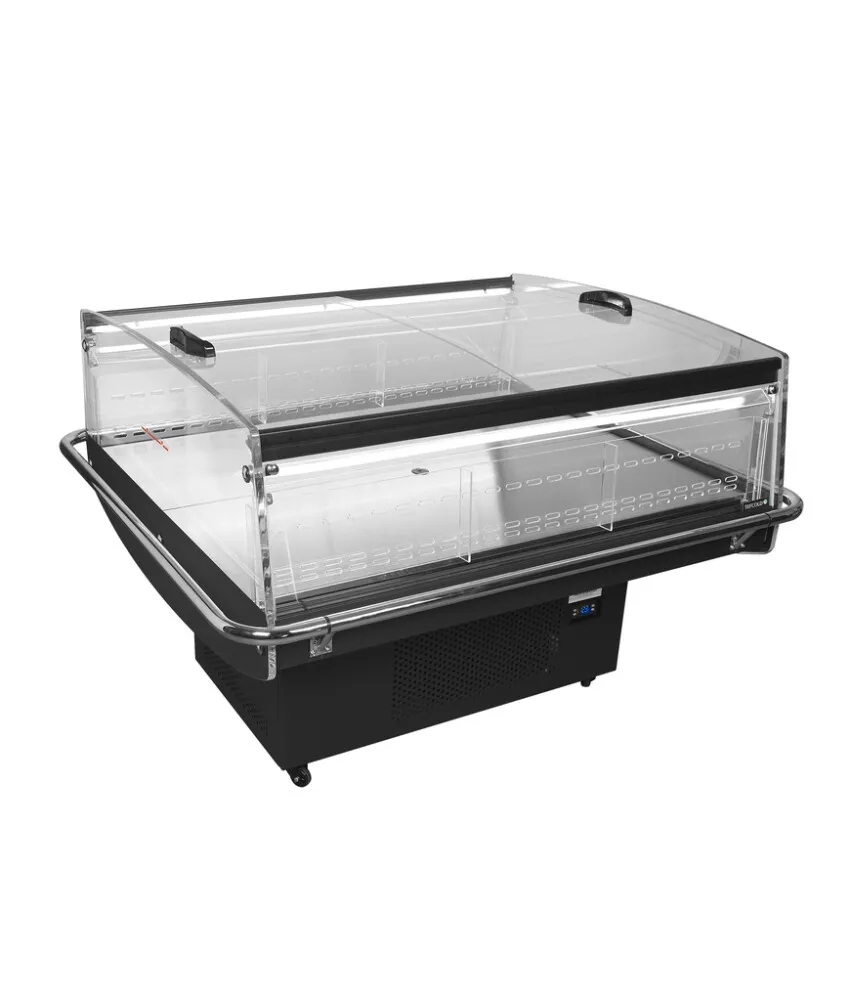 Refrigerador con Tapa Deslizante de Vidrio - 190 L