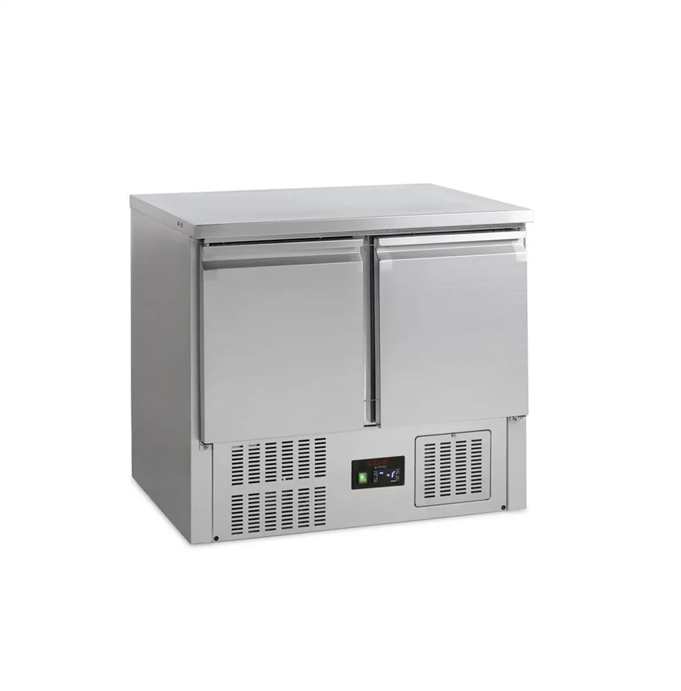Saladette Refrigerada GN 1/1 en Inox - 2 Puertas - 225 L