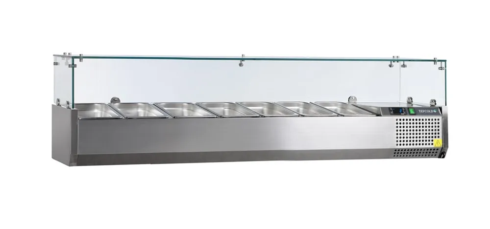 Saladette para Colocar - Estática - 7 GN 1/4 - 36,4 L