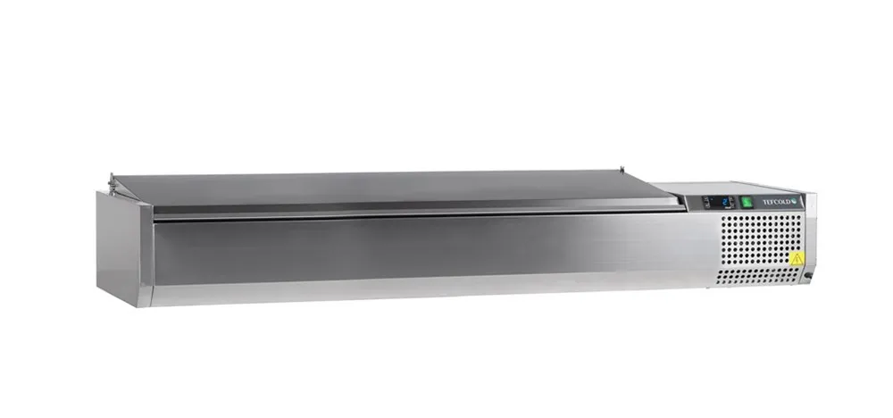 Saladette para Colocar Tapa Inox Estática 8 GN 1/4 - 41,6 L