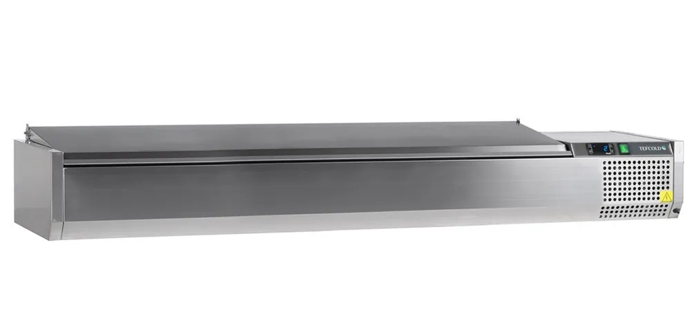 Saladette para Colocar Tapa Inox - Estática - 10 GN 1/4