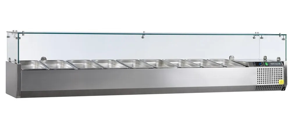 Saladette para Colocar - Estática - 9 GN 1/3 - 63,9 L