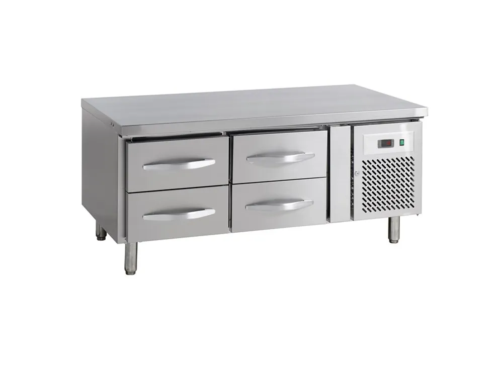 Mesa Refrigerada Positiva de Base GN 1/1 - 170 L - 4 Cajones