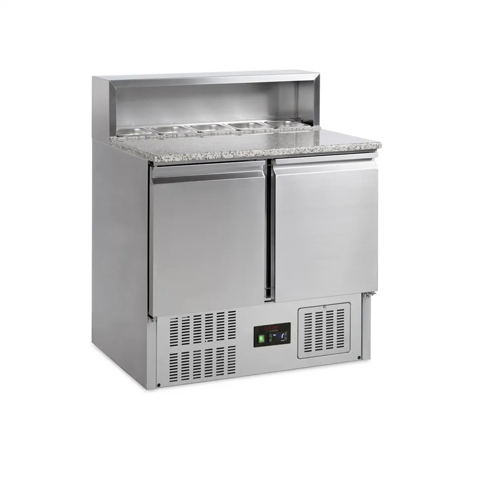 Mostrador para Pizza GN 1/1 - 2 Puertas - 230 L