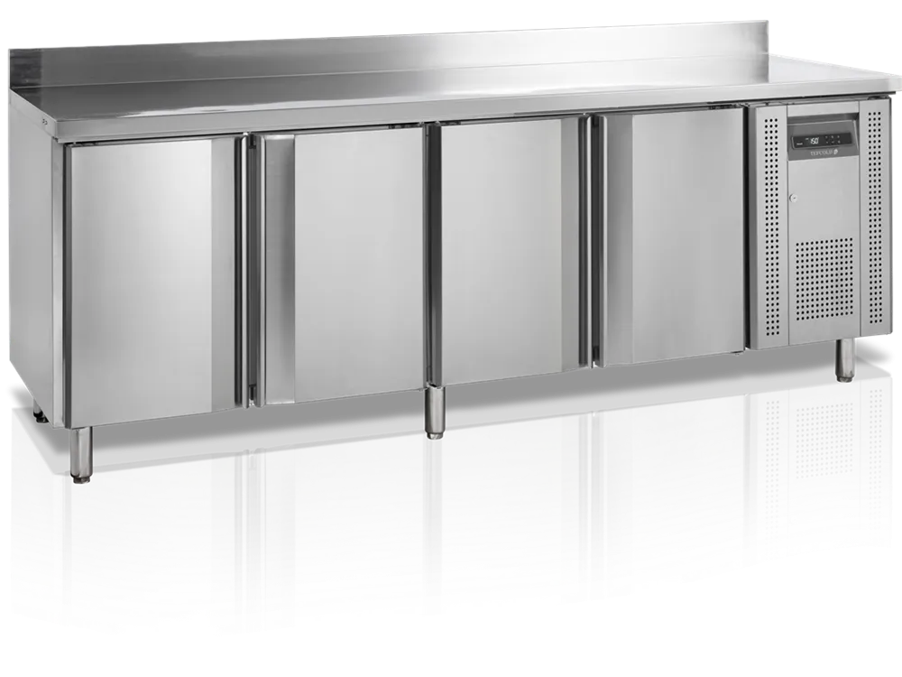 Enfriador de Mostrador para Snacks con Respaldo - 4 puertas - 460 L