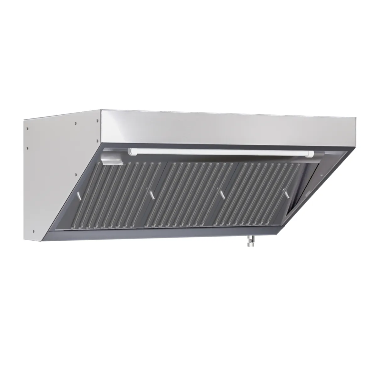 Campana Snack Profundidad 700 con Led y Sin Motor - Longitud 2000