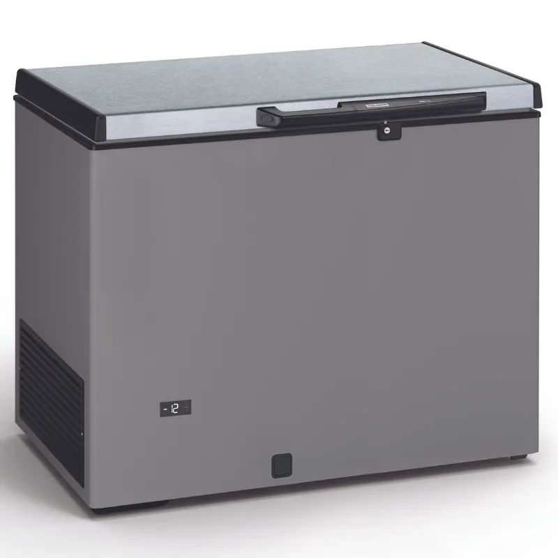 Congelador Arcón Aspecto Inox y Tapa Inox - 290 L