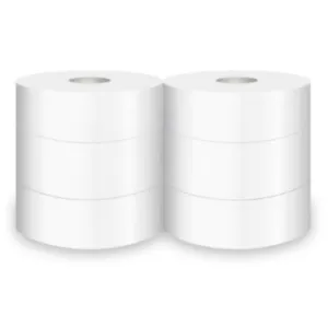 Papel higiénico Maxi Jumbo 300 m - Lote de 6
