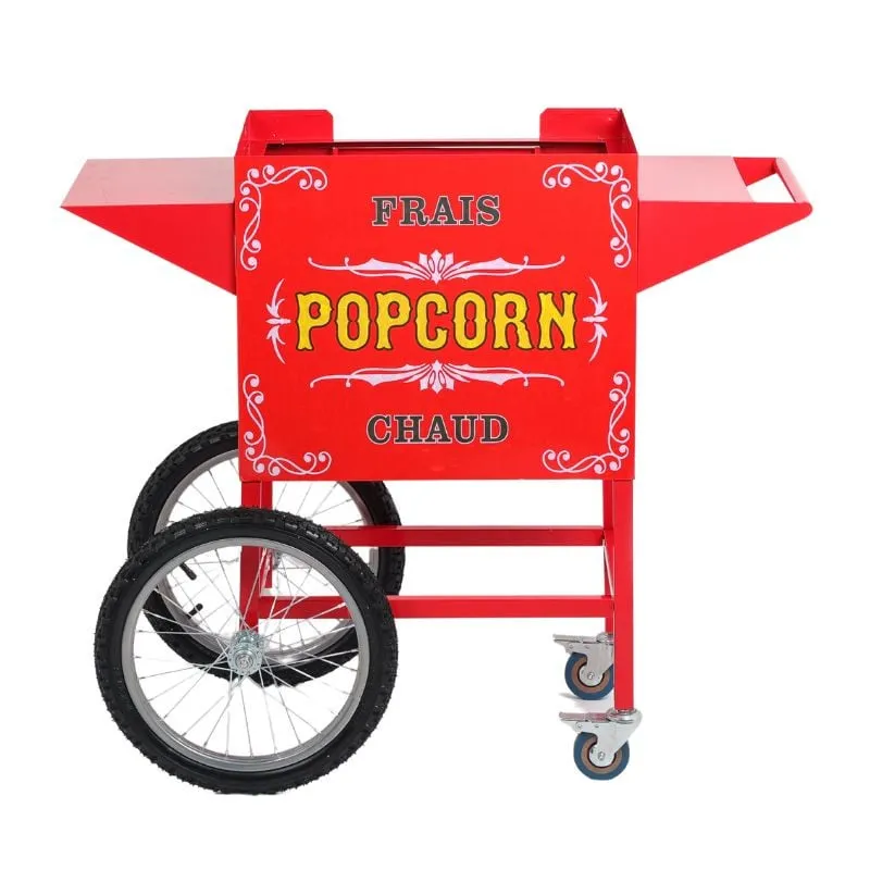 Carro para Máquina de Palomitas - Rojo