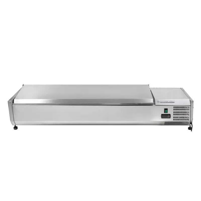 Saladette Refrigerada para Colocar Tapa Inox - 7 x GN 1/4