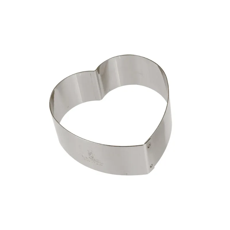Molde Corazón Bombé Acero Inoxidable 24 Tellier