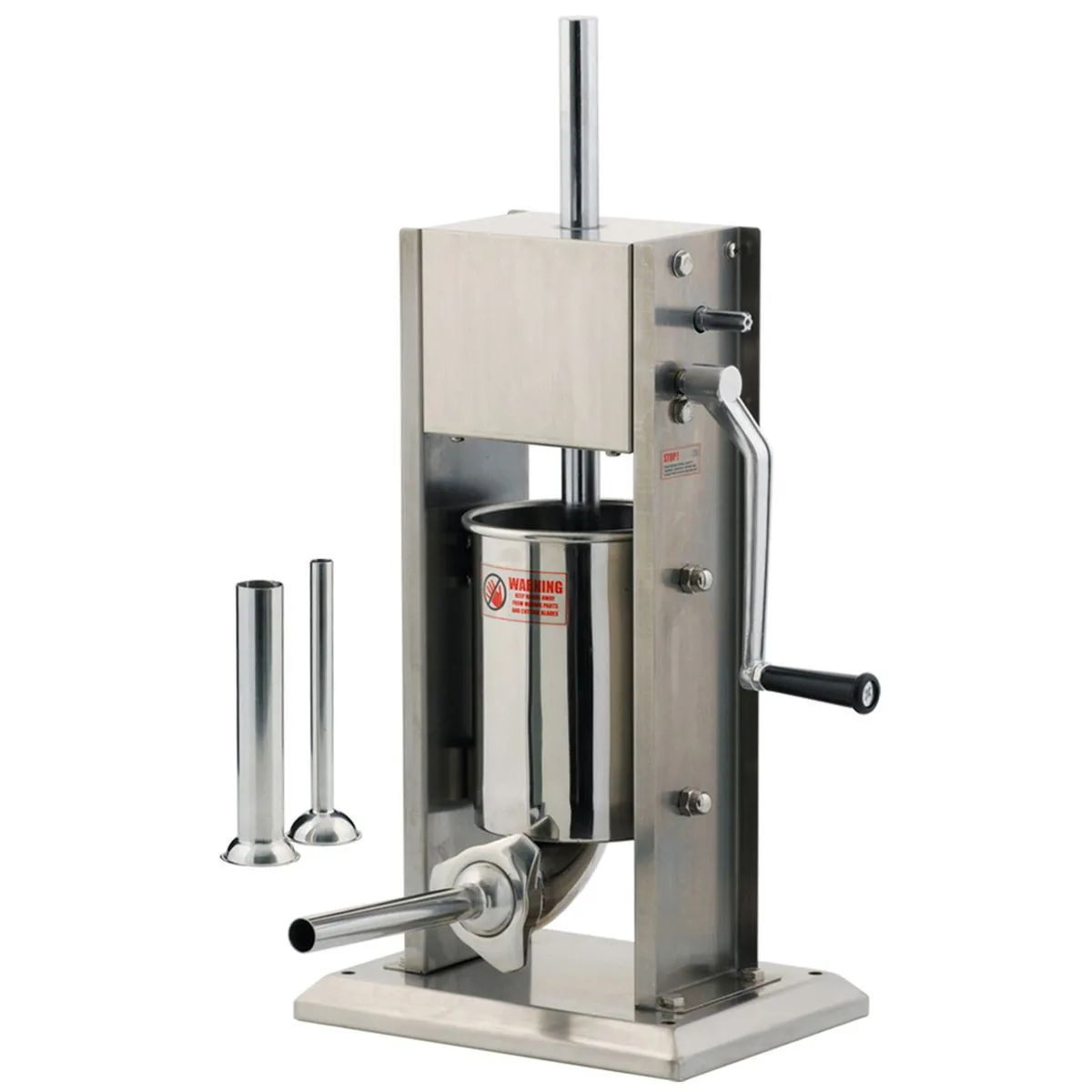 Embutidora de Salchichas Vertical Manual Inox - 3 L