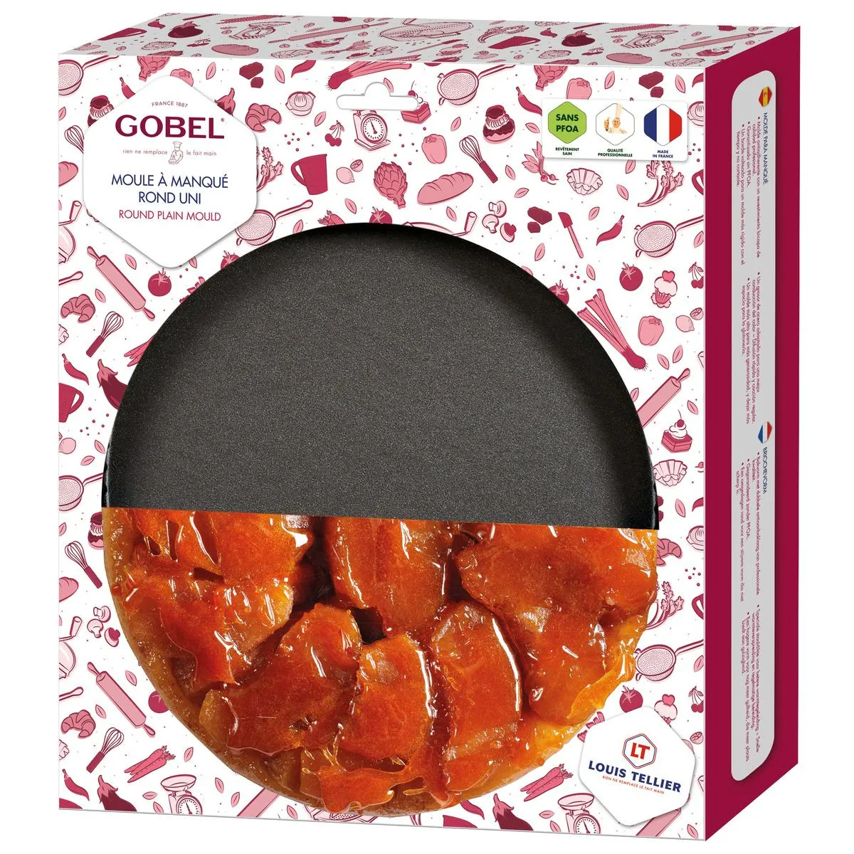 Pack Receta Tarta Tatin Antiadherente