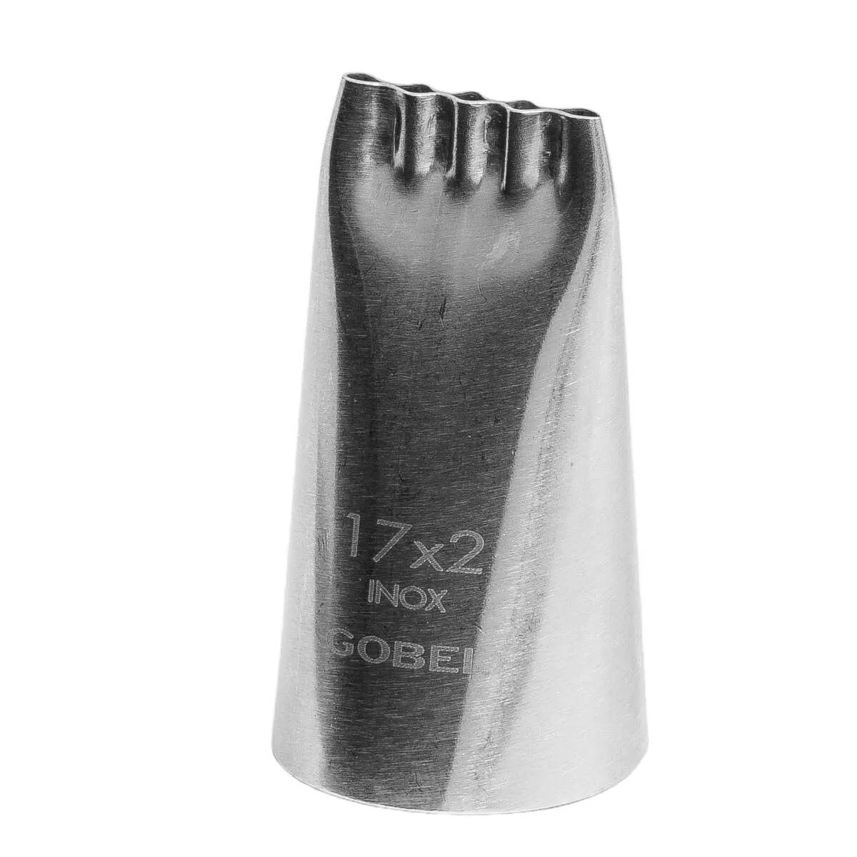 Casquillo Multilínea en Inox - 17 x 2 mm