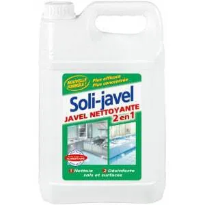 Solijavel eau de javel nettoyante de 5 litres