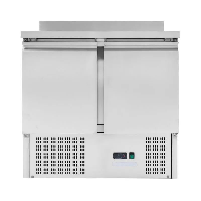 Mesa Refrigerada Positiva GN 1/1 Con Backsplash - 2 Puertas