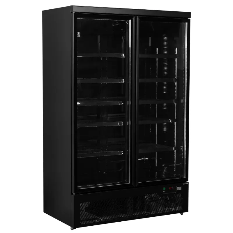 Armario Refrigerado Positivo 2 Puertas de Cristal - 1081 L
