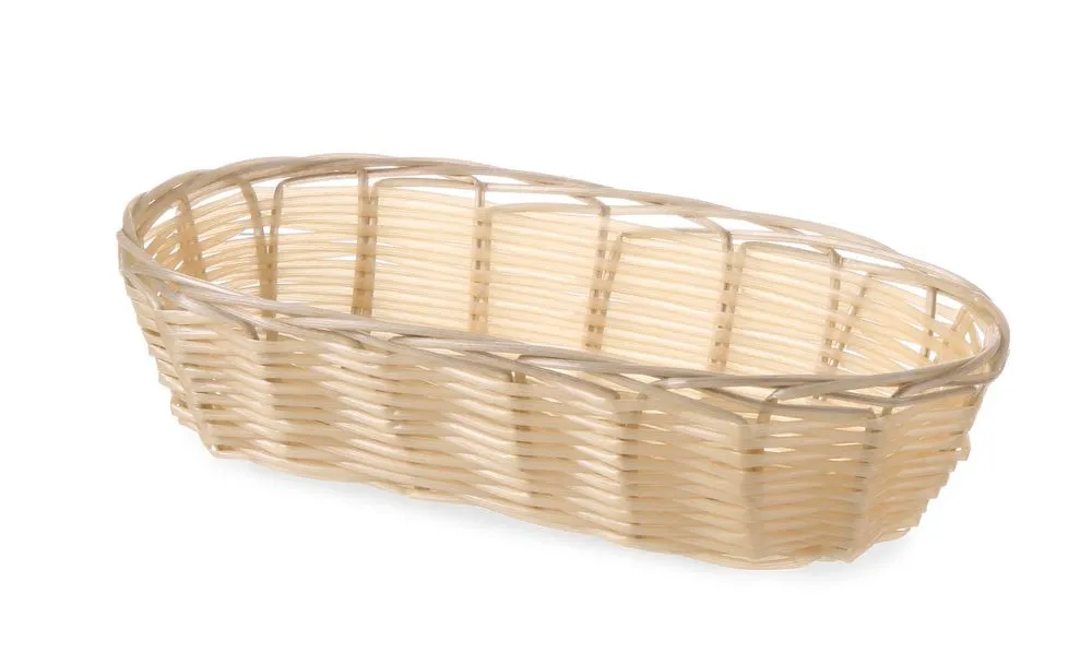 Cesta de pan ovalada