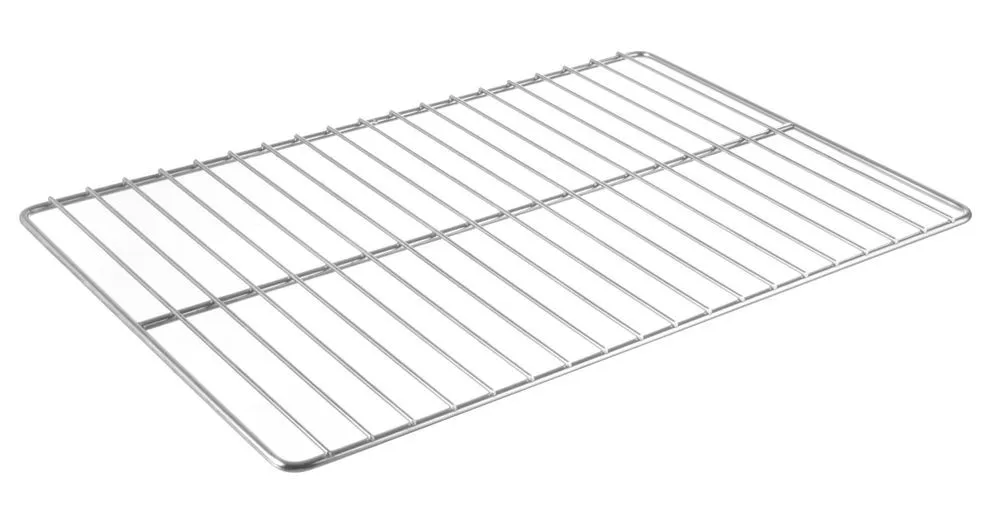 Parrilla de cocción de acero inoxidable cromado - 600 x 400 mm