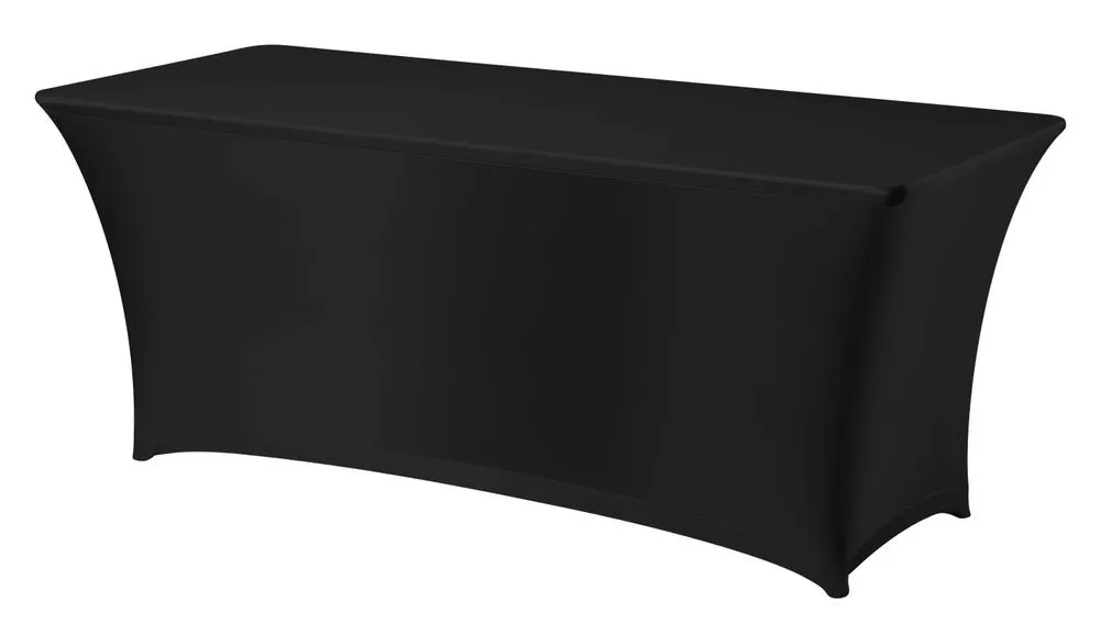 Funda para Mesa Rectangular Negra 1830