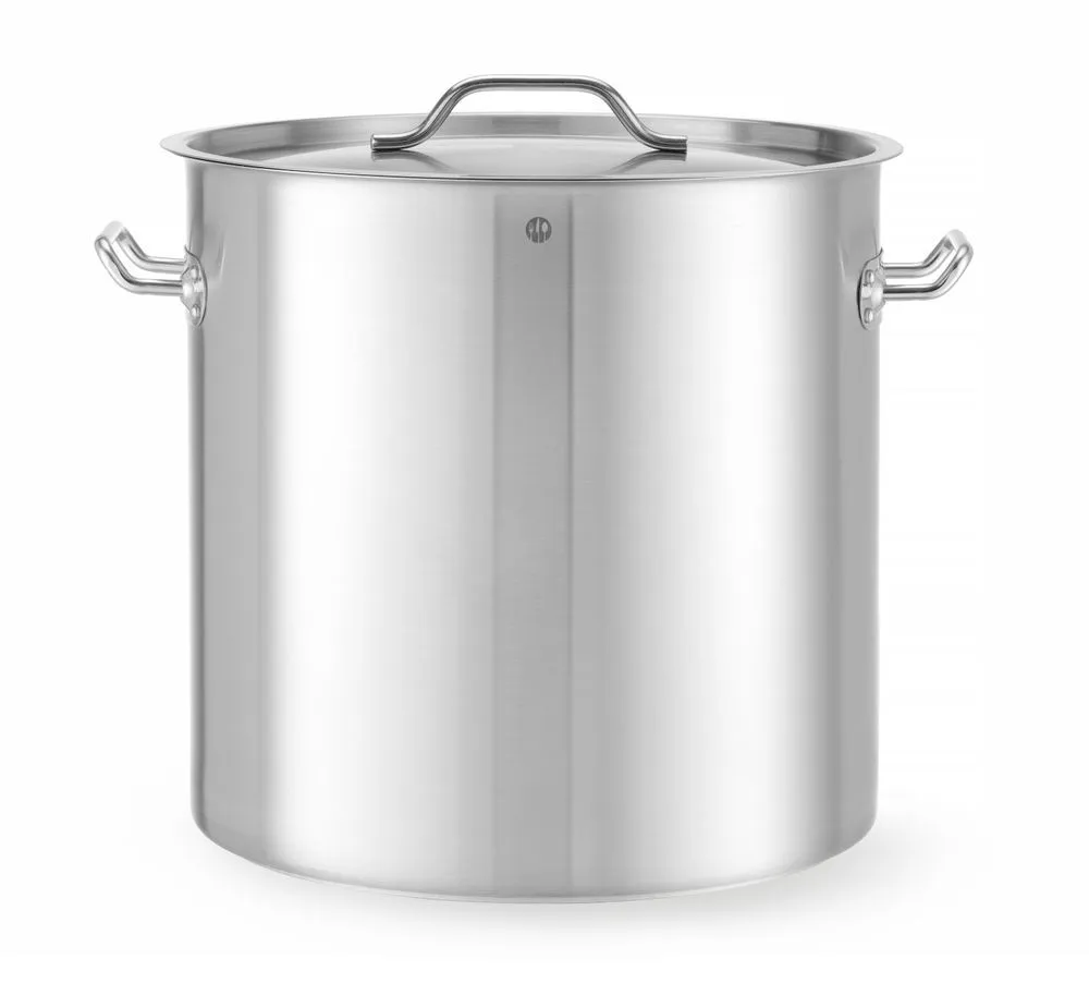 Olla con tapa de acero inoxidable Budget Line - ø 40 cm - 50 L