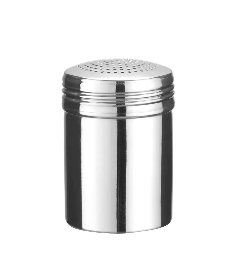 Salero de acero inoxidable con tapón de rosca - ⌀ 63 mm