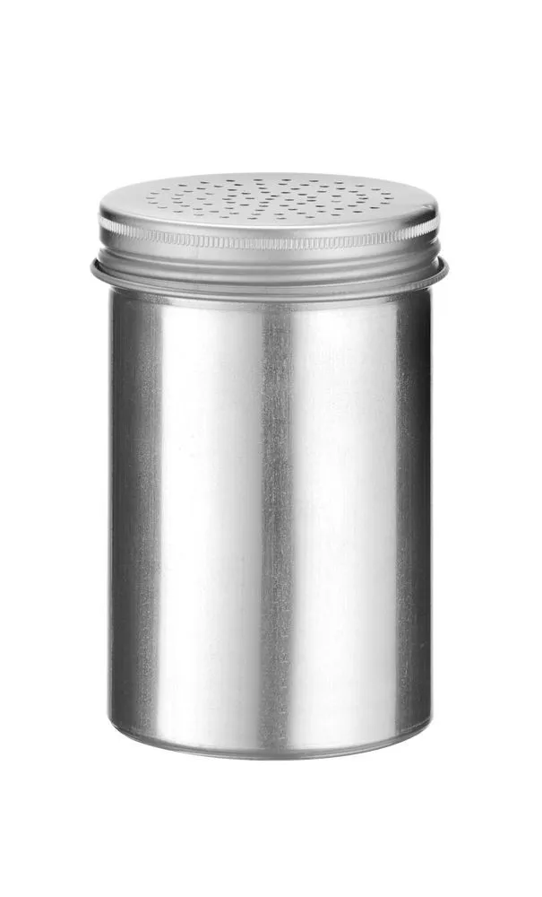 Salero de aluminio con tapón de rosca - ⌀ 65 mm
