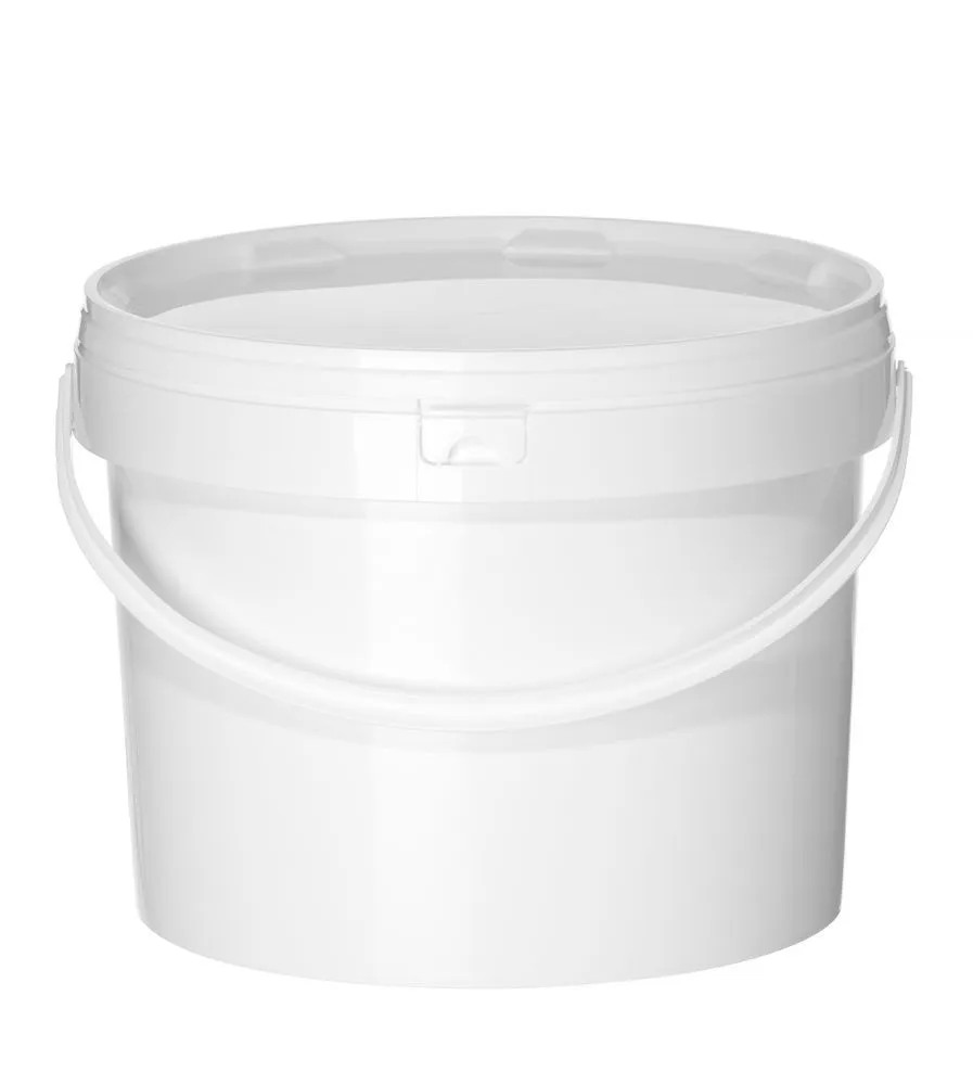 Cubo con tapa para recolección de grasa