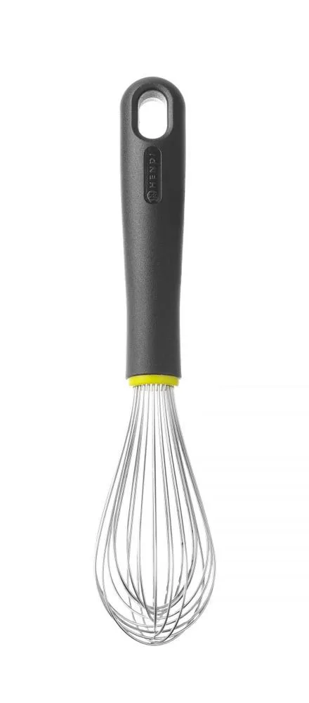 Batidor de piano de acero inoxidable con mango de PP - L 230 mm