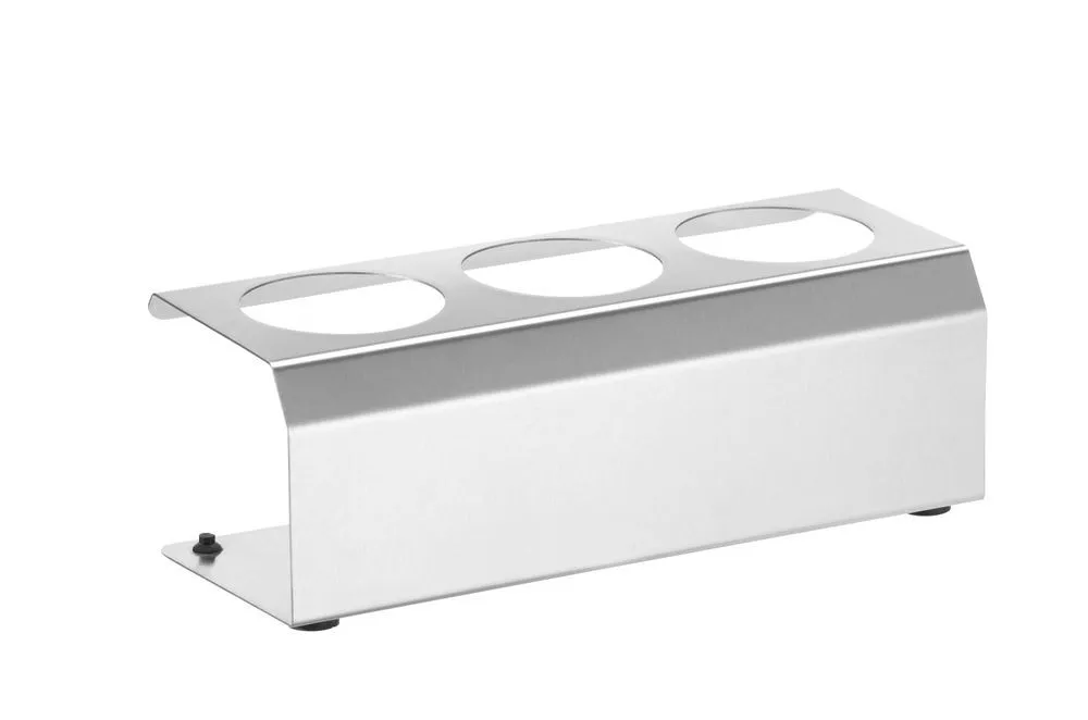 Soporte para salsas - 3 botellas dispensadoras - 229 x 90 mm